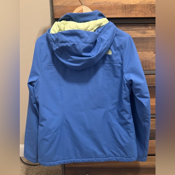 The North Face Apex Elevation Jacket in Blue & Light Yellow/Lime Green Interior - Picture 3 of 10